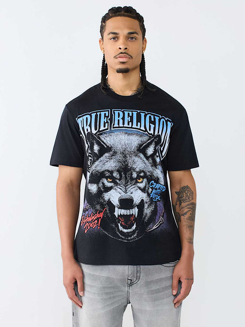 True Religion Wolf Graphic Tee